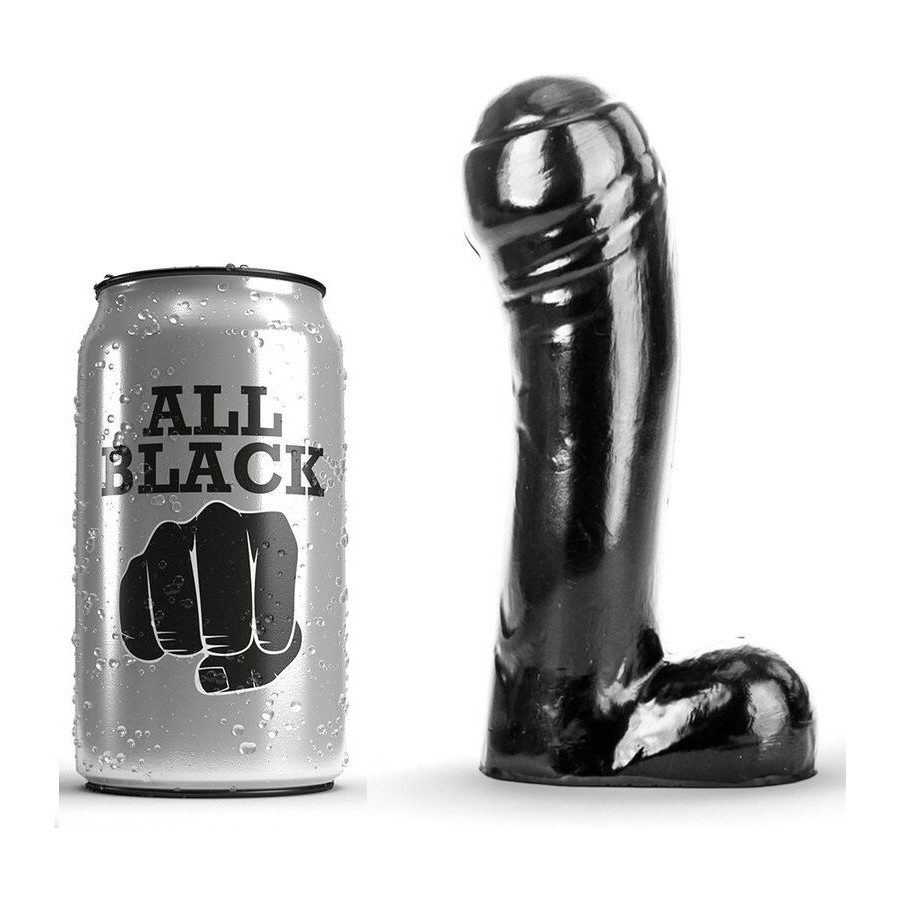 ALL BLACK - DILDO MUST 15 CM